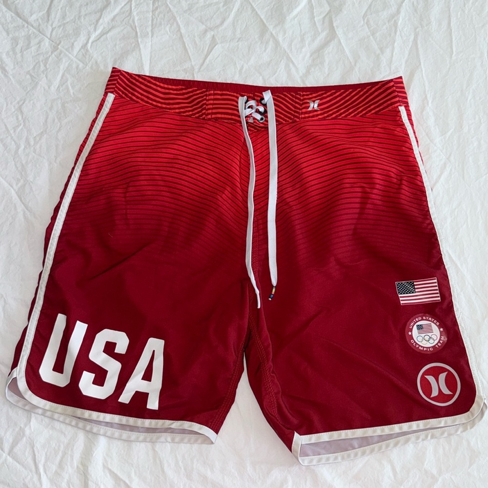 Team USA Hurley men’s bathing suit size 32